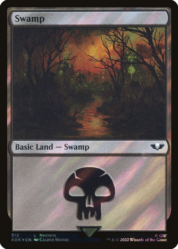 Swamp [#312 Surge Foil] (40K-C-FOIL)