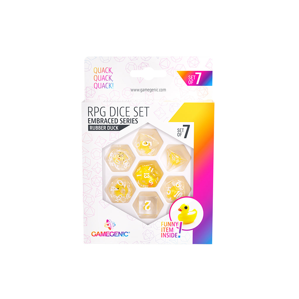 GameGenic: RPG Dice Set - Embraced Series: Rubber Duck
