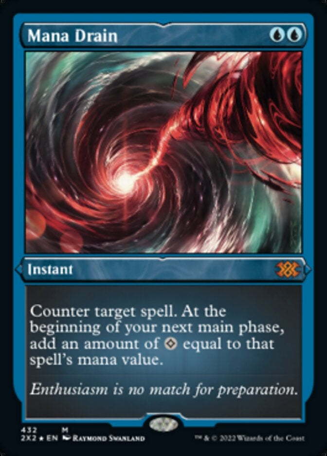 Mana Drain [#432 Etched Foil] (2X2-M)