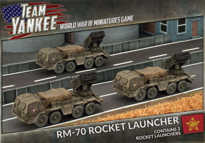 Flames of War: Team Yankee WW3: Czech (TWBX02) - RM70 Rocket Launcher Battery (x3)