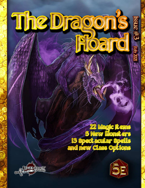 D&D 5E OGL: The Dragon's Hoard - Issue #3 Feb 2021