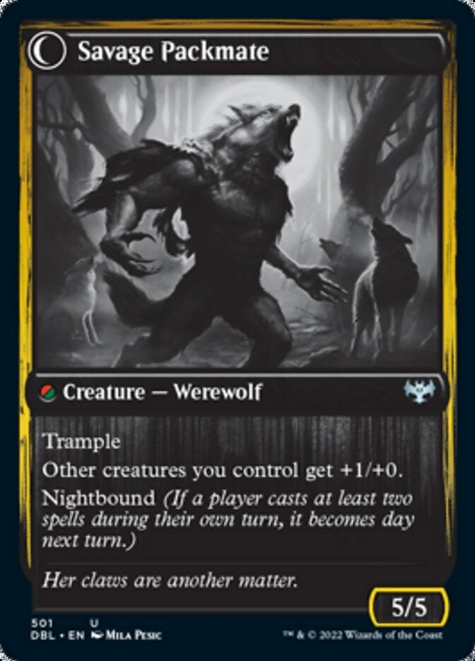 Child of the Pack // Savage Packmate [#501] (DBL-U)