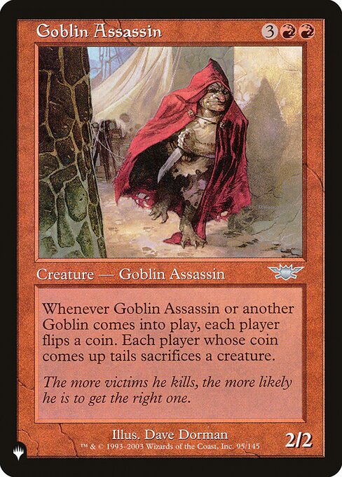 Goblin Assassin (LGN-U-LIST)