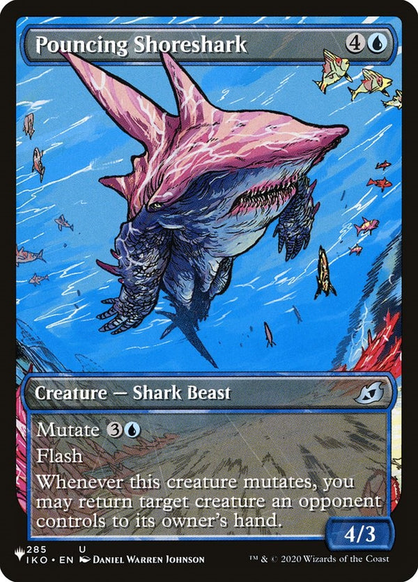 Pouncing Shoreshark [#285 Showcase] (IKO-U-LIST)