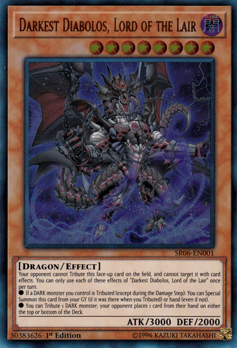 Darkest Diablos, Lord of the Lair (SR06-EN001) 1st Edition