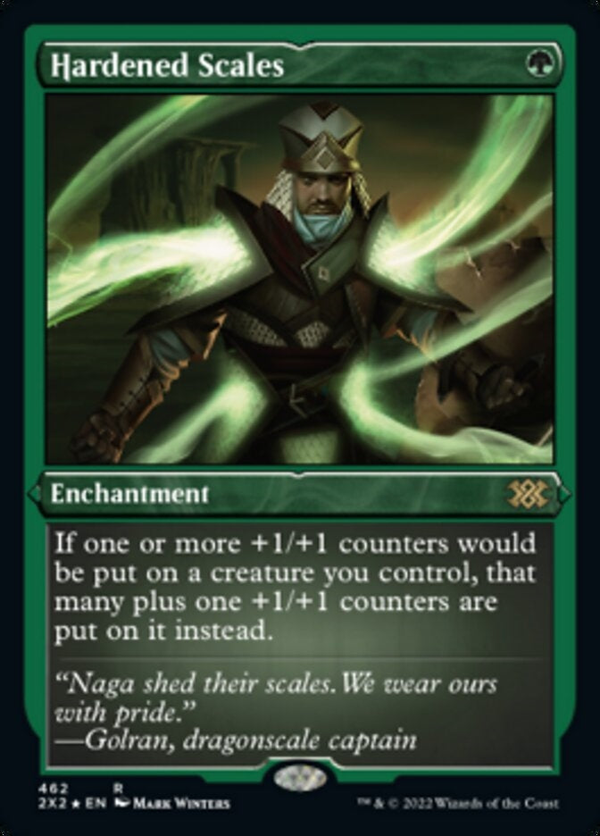 Hardened Scales [#462 Etched Foil] (2X2-R)