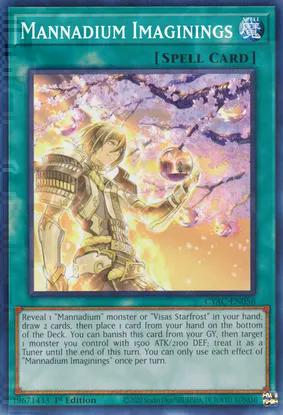 Mannadium Imaginings (CYAC-EN056) Common - Near Mint 1st Edition