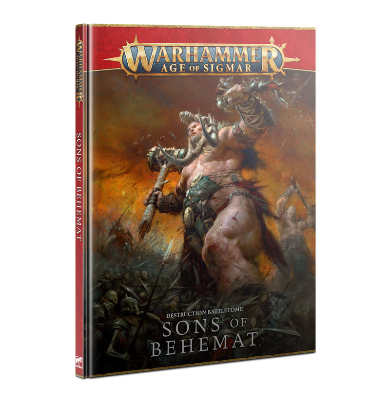 Age of Sigmar: Destruction Battletome - Sons of Behemat (3rd)