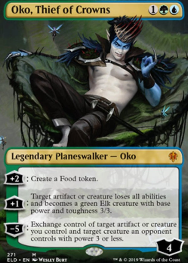 Oko, Thief of Crowns [#271 Full Art] (ELD-M)