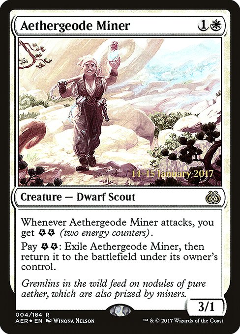 Aethergeode Miner (AER-R-PRE)