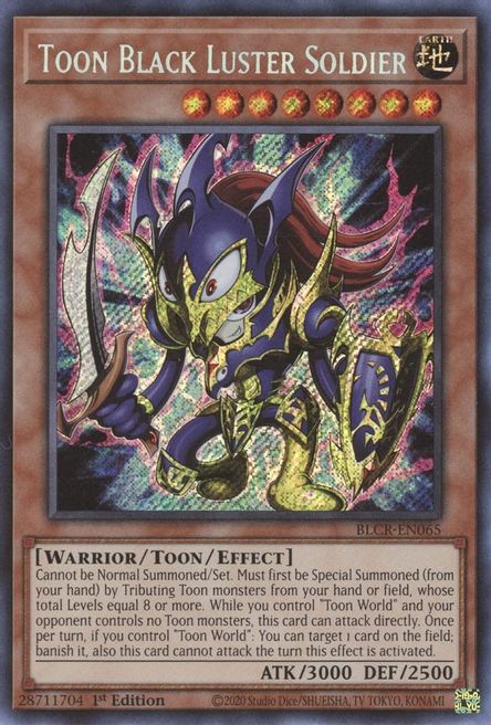 Toon Black Luster Soldier (BLCR-EN065)