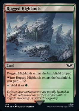 Rugged Highlands [#292] (40K-C)