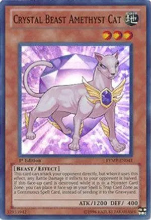 Crystal Beast Amethyst Cat (RYMP-EN041)