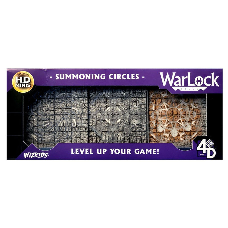 WizKids 4D Tiles: WarLock Tiles - Summoning Circles