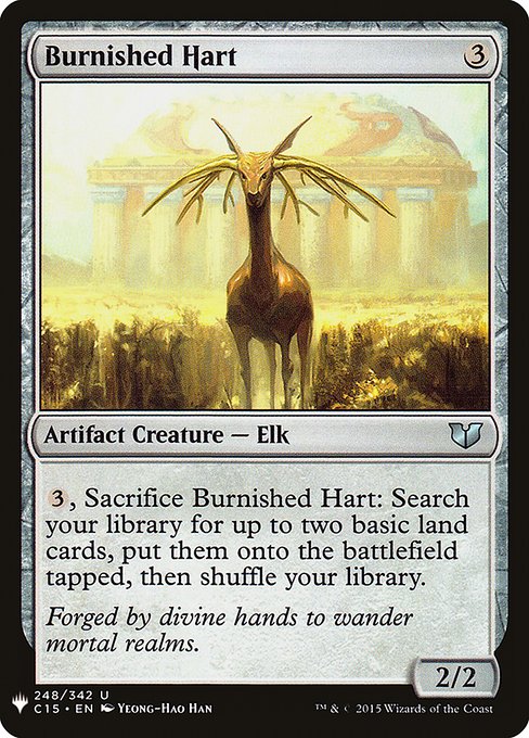 Burnished Hart [Mystery Booster #1555] (C15-U)