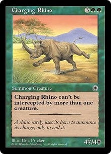 Charging Rhino (POR-R)