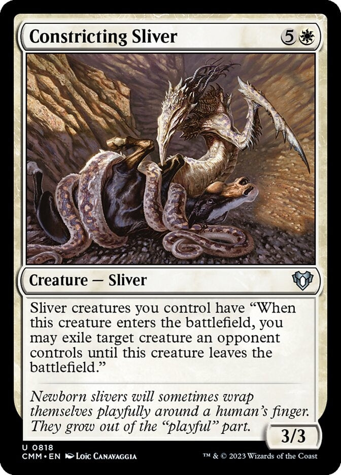 Constricting Sliver [#0818 Reprints] (CMM-U)