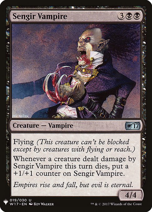 Sengir Vampire [Mystery Booster #0766] (W17-U)