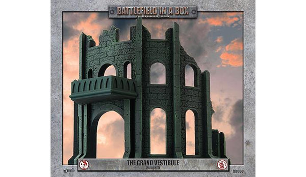 Battlefield in a Box (BB650) - Gothic Battlefields: The Grand Vestibule - Malachite 30mm