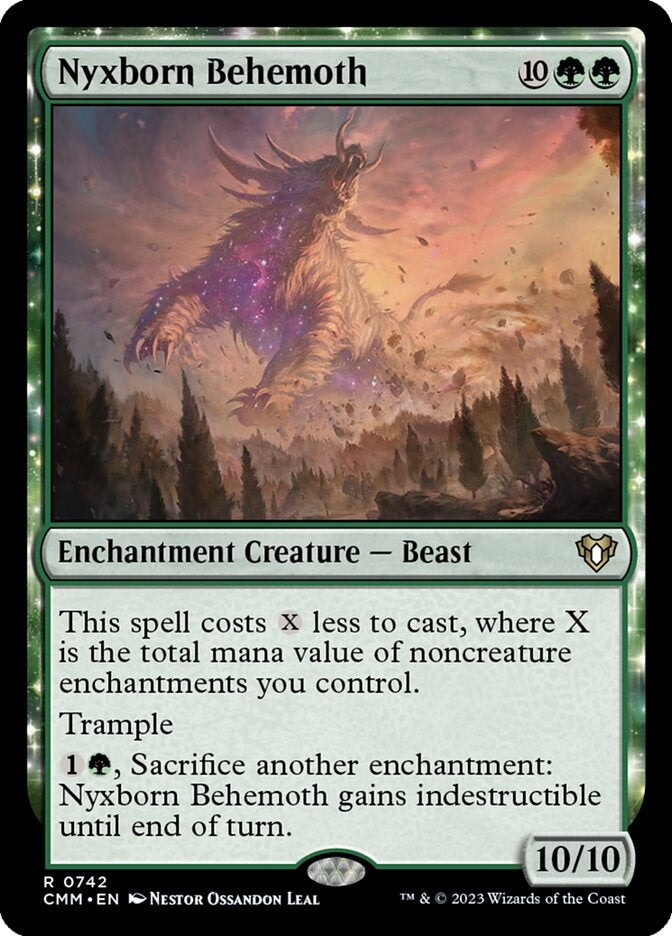 Nyxborn Behemoth [#0742 New Commander Cards] (CMM-R)