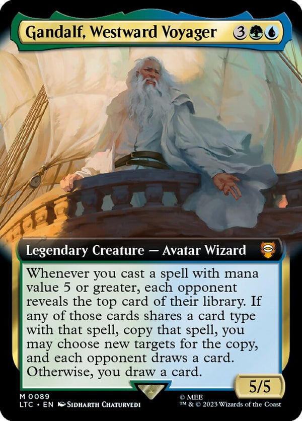 Gandalf, Westward Voyager [#0089 Extended Art] (LTC-M)