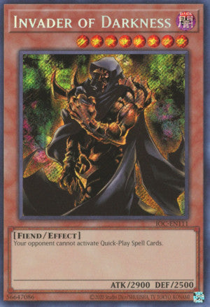 Invader of Darkness (IOC-EN111 (c) 2020 25th Anniversary) Secret Rare - Near Mint Unlimited
