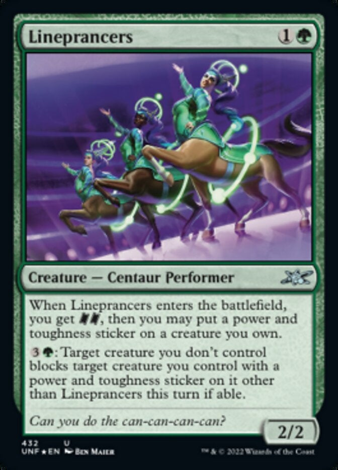 Lineprancers [#432 Galaxy Foil] (UNF-U)