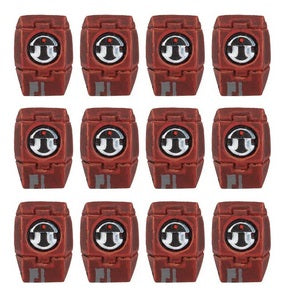 40K: Tau Empire - Farsight Enclave Fire Warriors Shoulder Pads (Finecast)