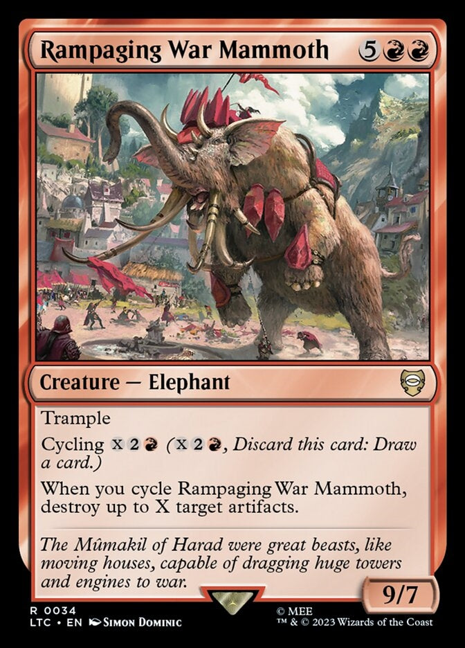 Rampaging War Mammoth [