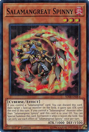 Salamangreat Spinny (SDSB-EN004) 1st Edition
