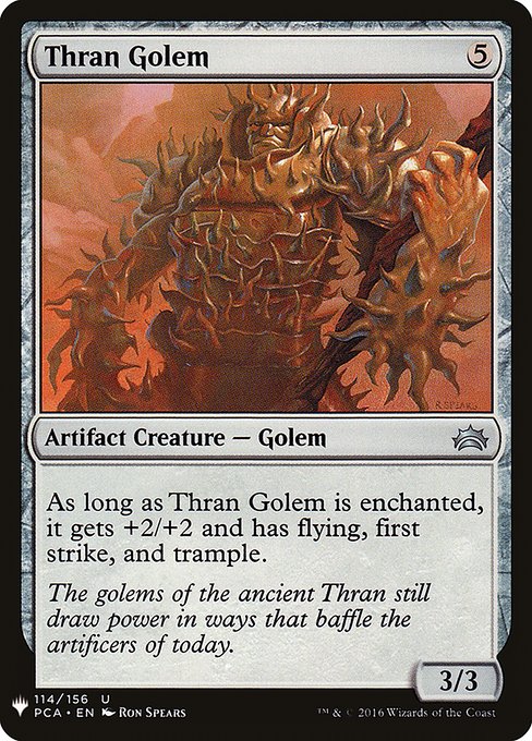 Thran Golem [Mystery Booster #1641] (PCA-U)