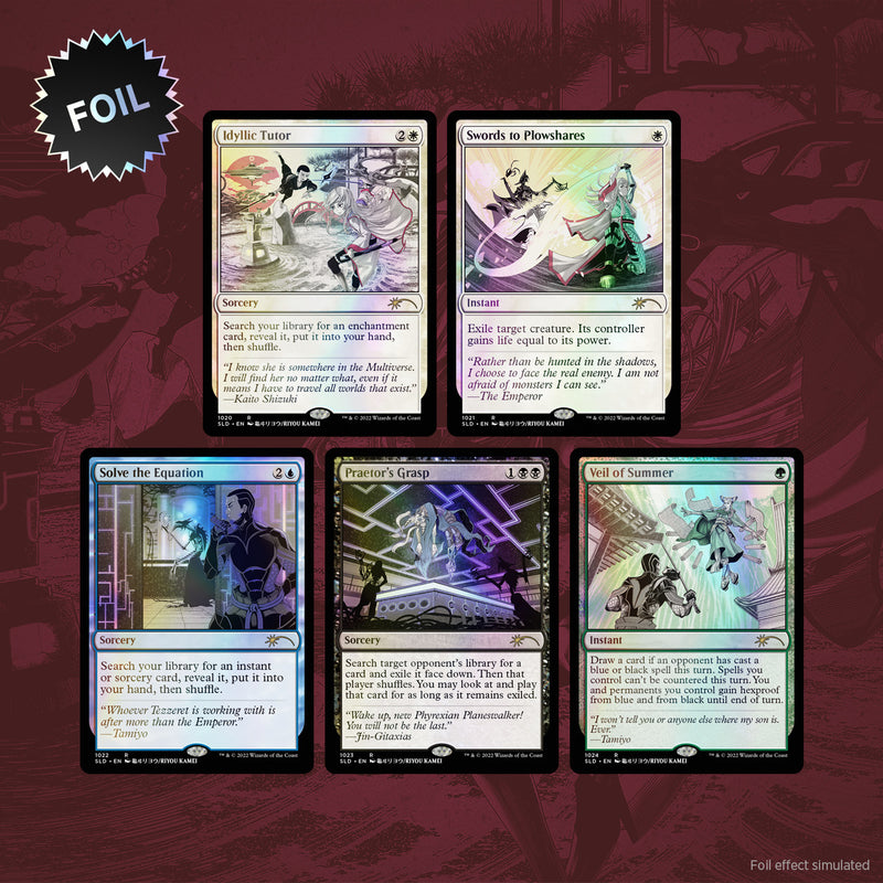 MTG: Secret Lair - Kamigawa: the Manga: the Cards (Foil Edition)