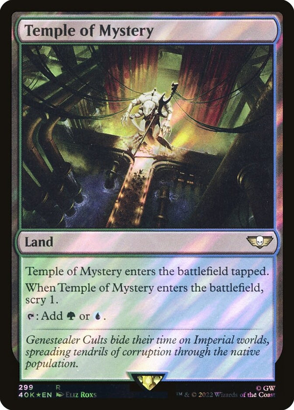 Temple of Mystery [#299 Surge Foil] (40K-R-FOIL)