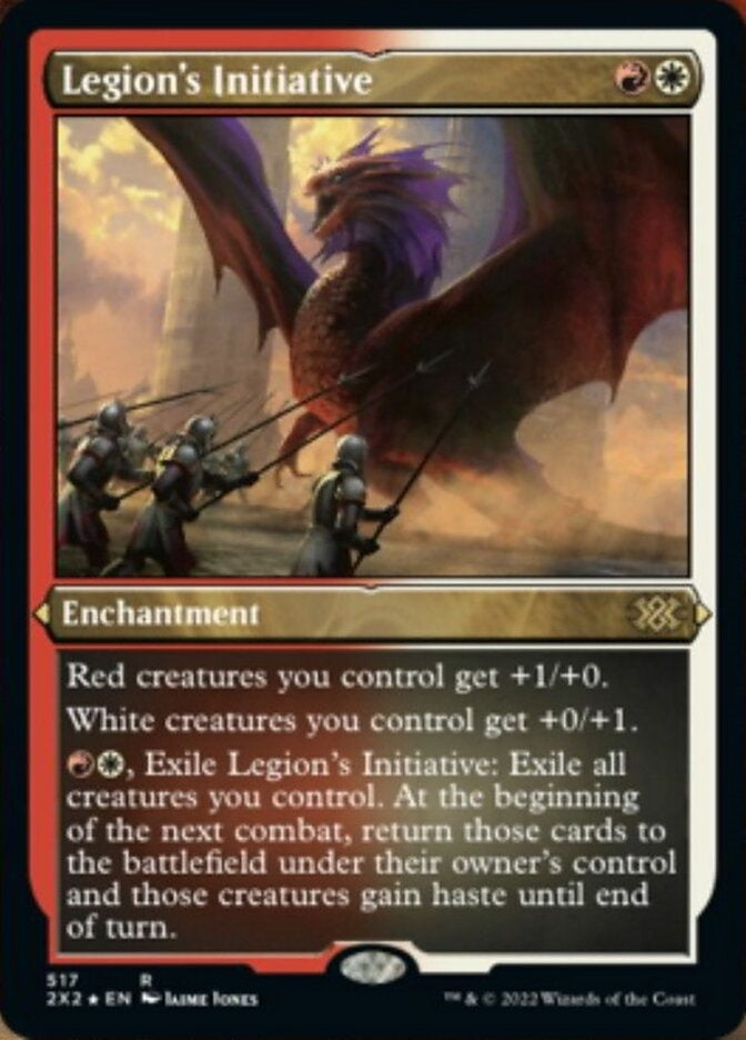 Legion's Initiative [#517 Etched Foil] (2X2-R)