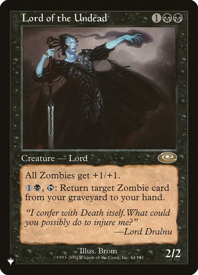 Lord of the Undead (PLS-R-LIST)