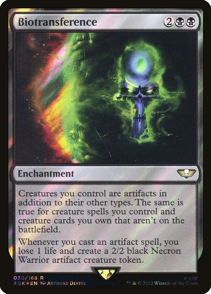 Biotransference [#030 Surge Foil] (40K-R-FOIL)