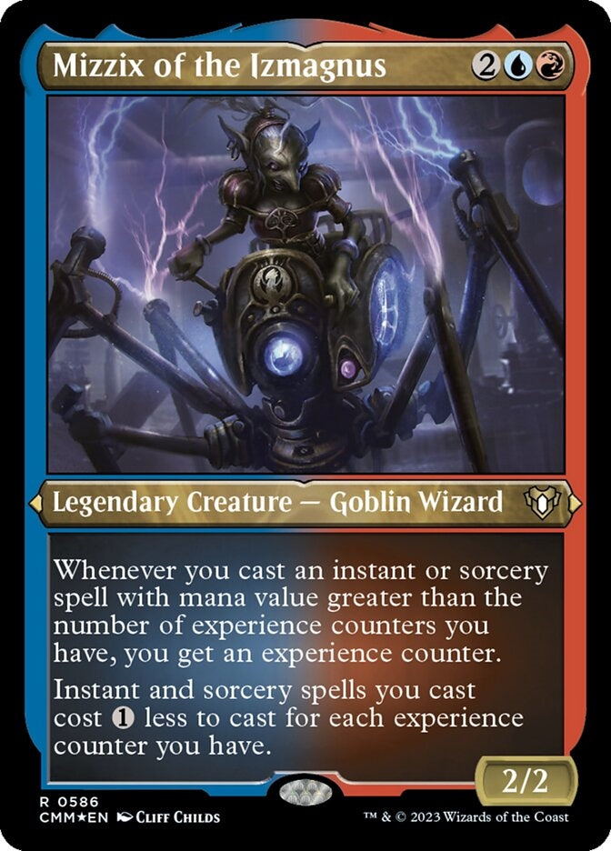 Mizzix of the Izmagnus [#0586 Etched Foil] (CMM-R)