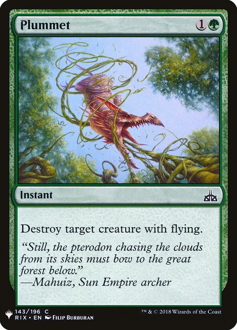 Plummet [Mystery Booster #1295] (RIX-C)