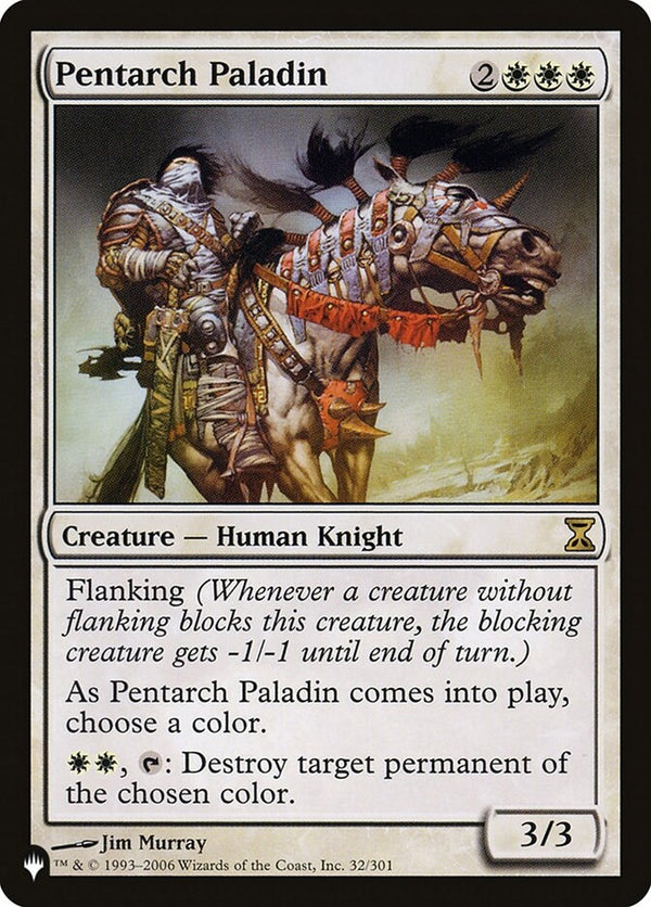 Pentarch Paladin (TSP-R-LIST)