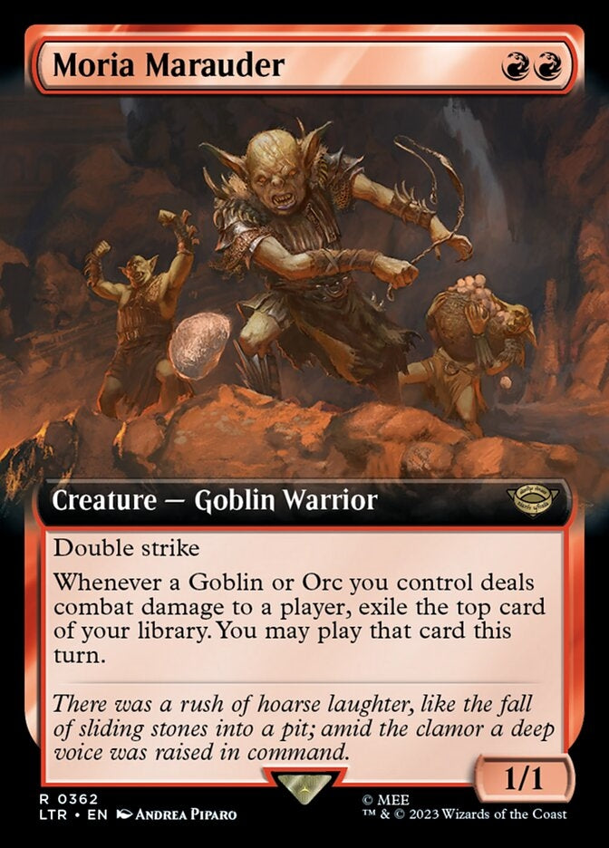 Moria Marauder [#0362 Extended Art] (LTR-R)