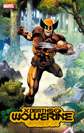 X DEATHS OF WOLVERINE #1 BAGLEY TRADING CARD VARIANT