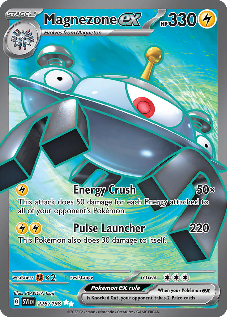 Magnezone ex - 226/198 (SV1) Ultra Rare - Near Mint Holofoil