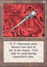 Disrupting Scepter (3ED-R)