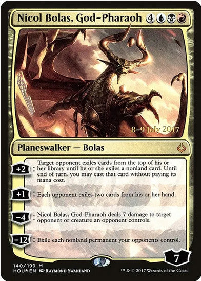 Nicol Bolas, God-Pharaoh (HOU-M-PRE) Light Play