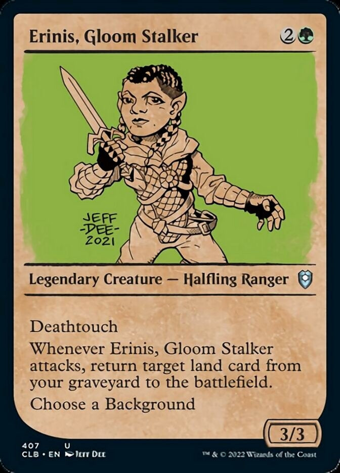 Erinis, Gloom Stalker [#407 Showcase] (CLB-U)