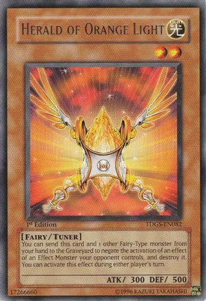 Herald of Orange Light (TDGS-EN082) Heavy Played