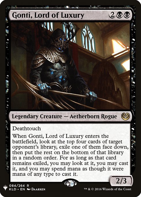 Gonti, Lord of Luxury [Mystery Booster #0671] (KLD-R)