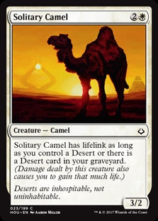 Solitary Camel (HOU-C-FOIL)