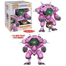 POP Figure (6 Inch): Overwatch #0177 - D.VA with Meka (2 Pack)