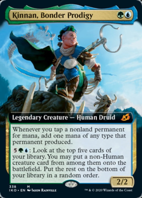 Kinnan, Bonder Prodigy [#338 Extended Art] (IKO-M)